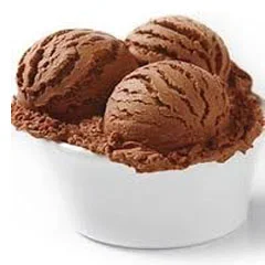 Helado delicioso sabor Chocolate